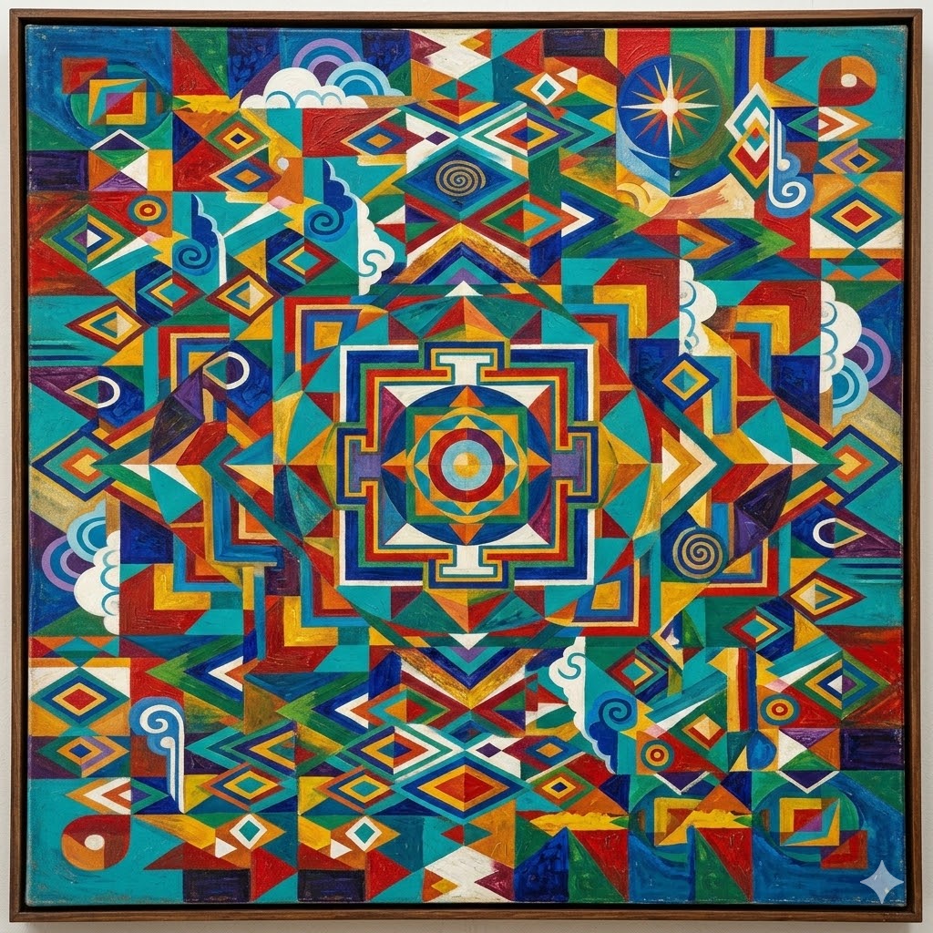 Bronze Buddhist sculpture being cast in workshop