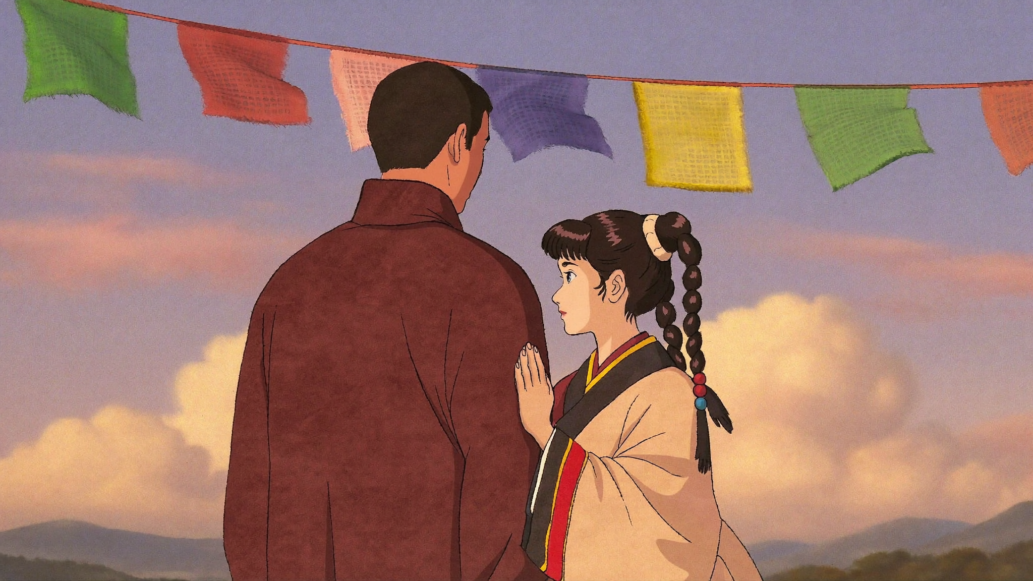 Large format thangka painting of Avalokitesvara with many arms